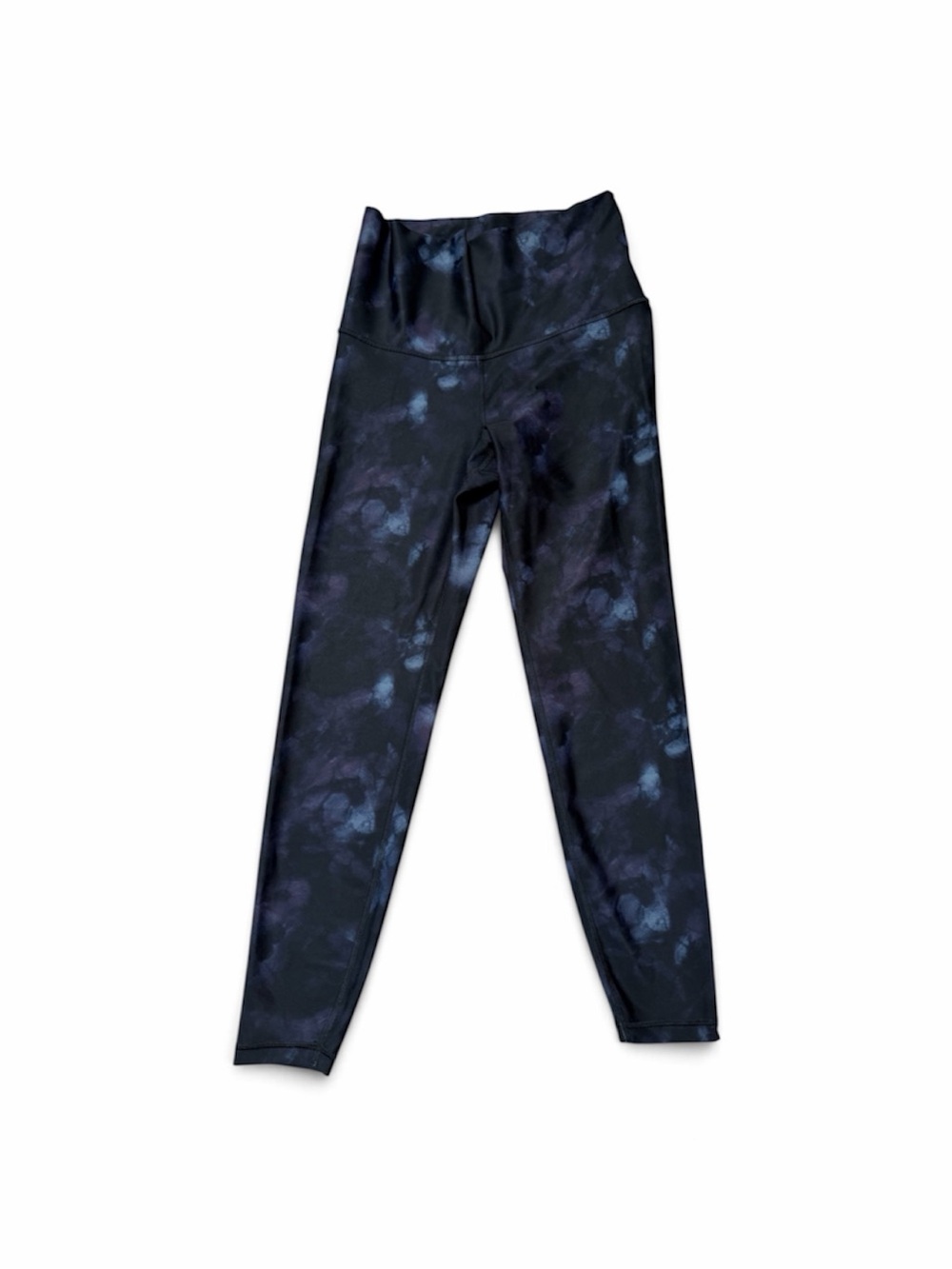 NWT Old Navy Black & Navy Tie-Dye High-Waist Leggings